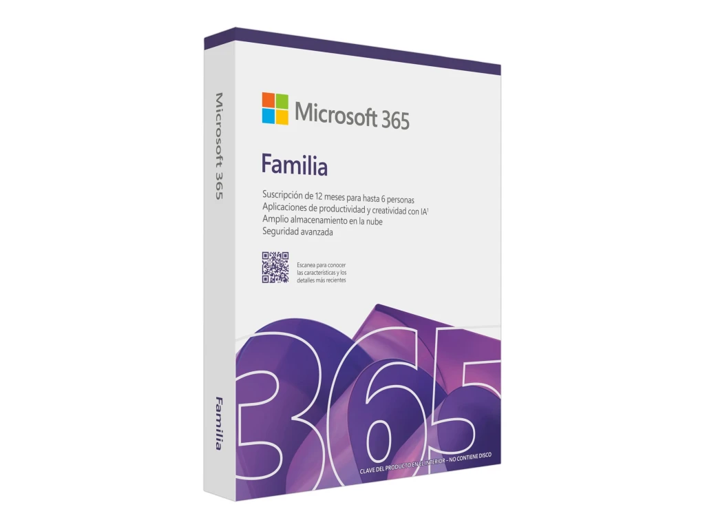 Microsoft M365 Family Subscription FY25H2 Online Product Key License 1 License Eurozone Downloadable NR 1 Year | EP2-36894 | ESD