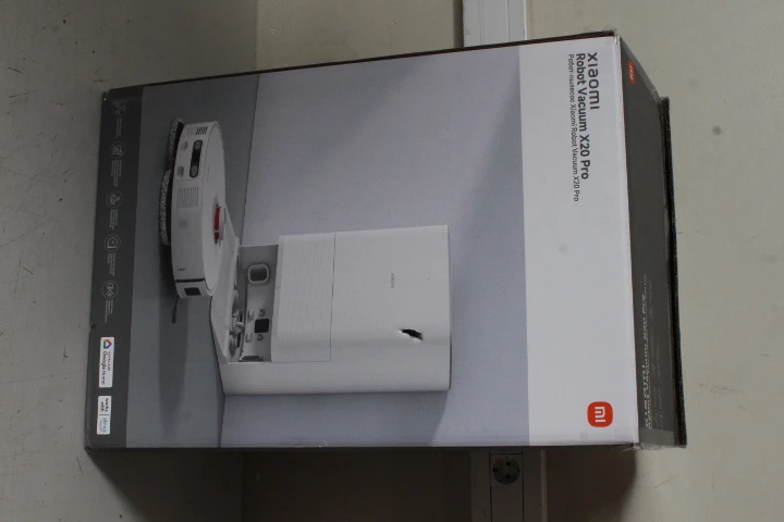 SALE OUT. Xiaomi Robot Vacuum X20 Pro EU | Xiaomi Robot Vacuum | X20 Pro EU | Wet&Dry | 5200 mAh | Dust capacity 2.5 L | 7000 Pa | White | USED, DIRTY, SCRATCHED, DAMAGED PACKAGING