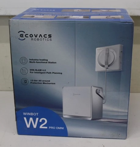 Ecovacs WINBOT W2 PRO OMNI | Corded | 5500 Pa | White | USED, DIRTY