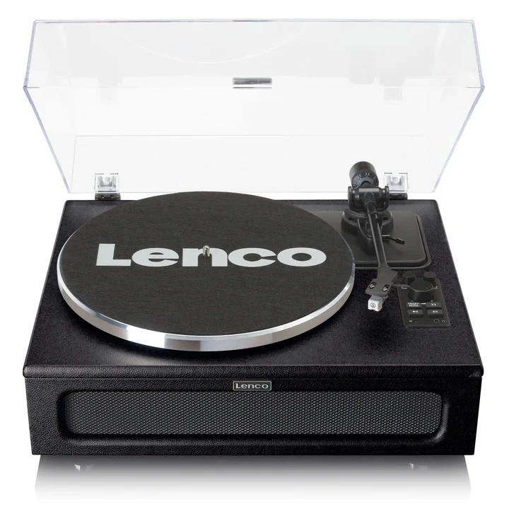 Lenco | Record Player with 4 built-in speakers | LS-430BK | Bluetooth | Speakers