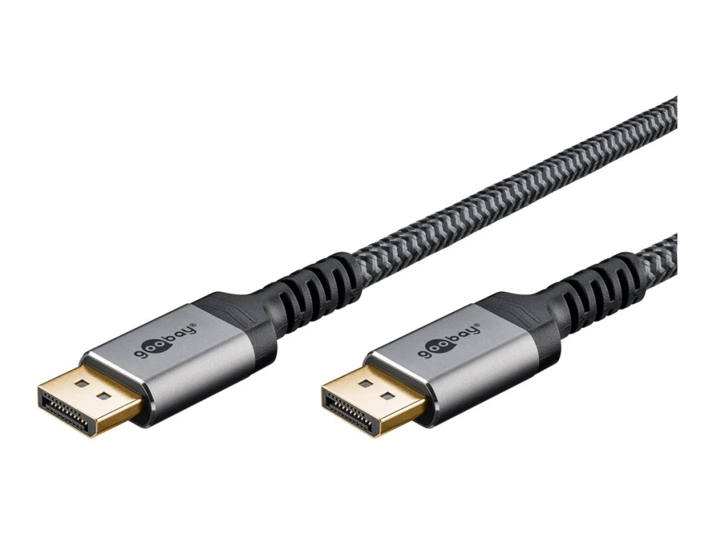 Goobay DisplayPort Cable 2.0/2.1, 54 Gbit/s | 75680 | DisplayPort to  DisplayPort