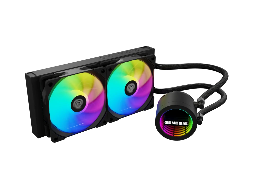 Genesis AIO Liquid Cooler | Hydria 240 ARGB | Intel, AMD
