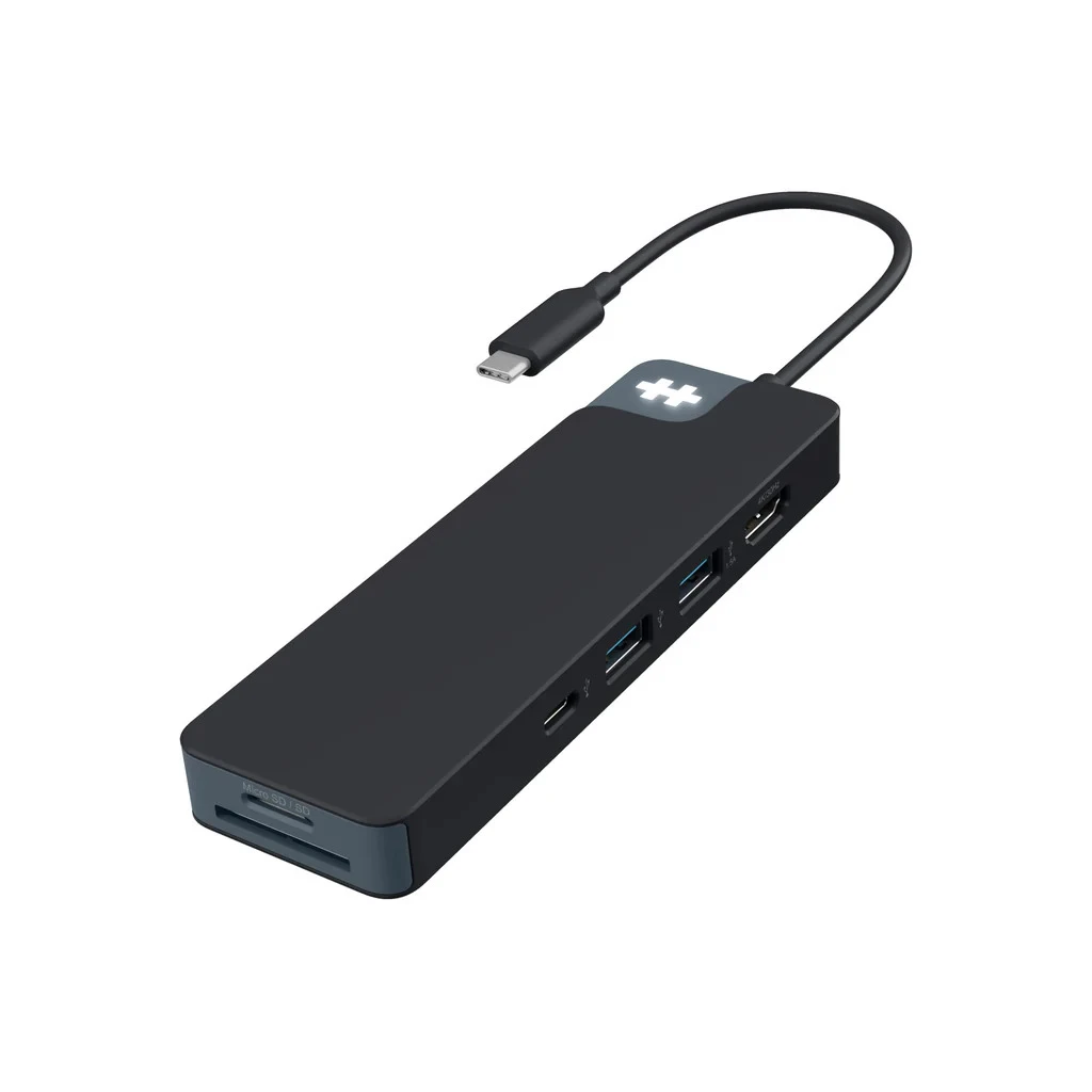 Hyper HyperDrive Flex 8 Port USB-C Hub, Black | HD4102BKGL | HDMI ports quantity 1