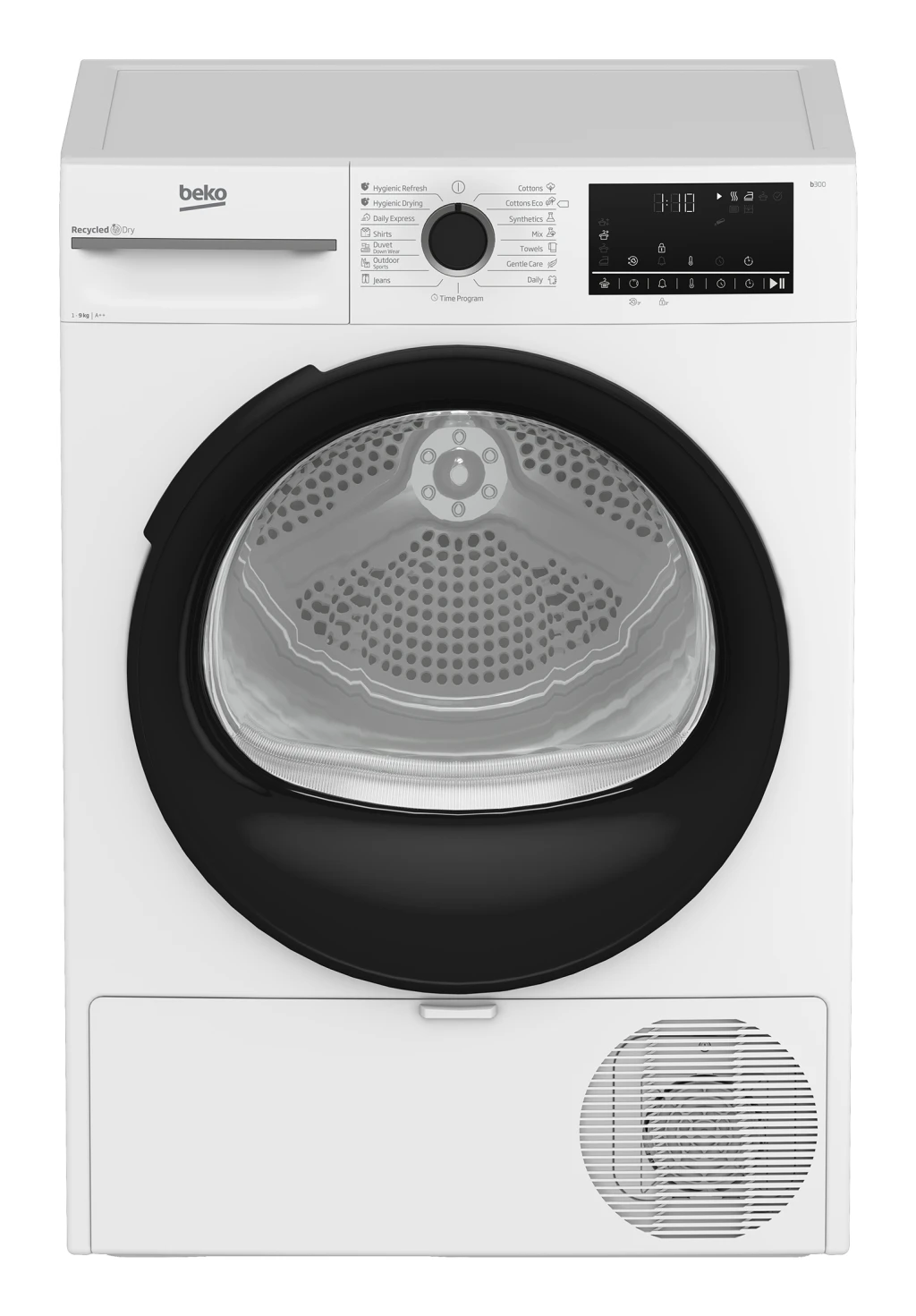 Beko BM3T49230W trummelkuivati Eraldiseisev Eest täidetav 9 kg Valge