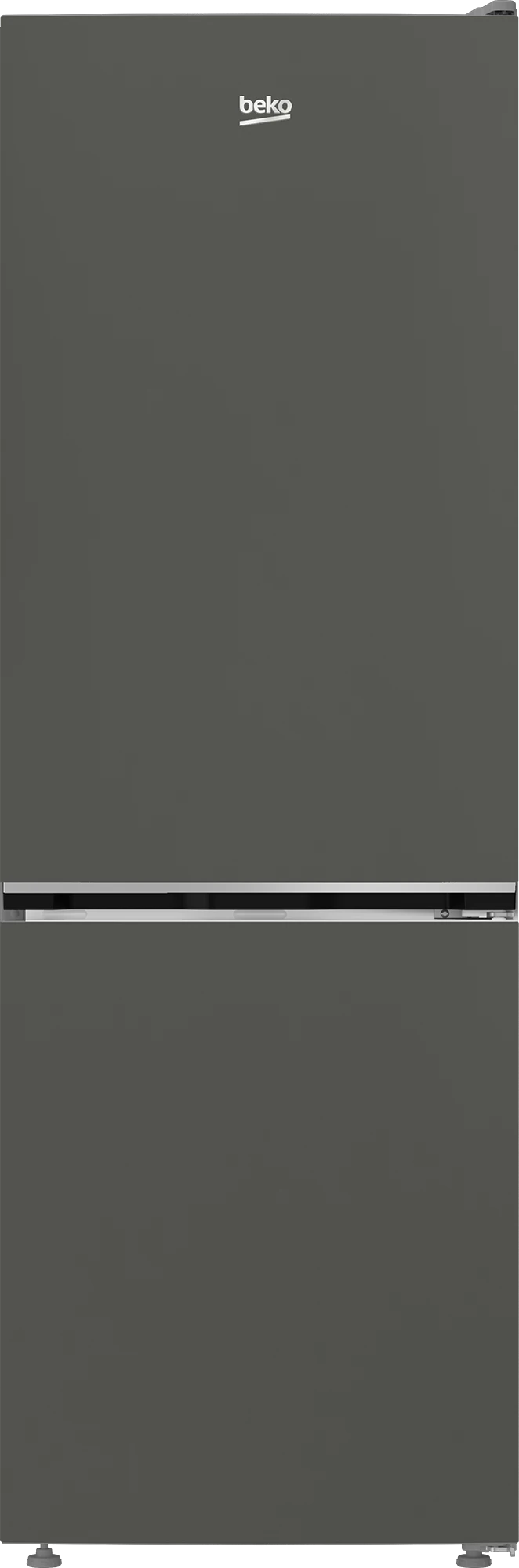 BEKO Refrigerator | B3RCNA344HG | Energy efficiency class E | Free standing | Combi | Height 179.6 cm | No Frost system | Fridge net capacity 209 L | Freezer net capacity 92 L | Display | 37 dB | Grey