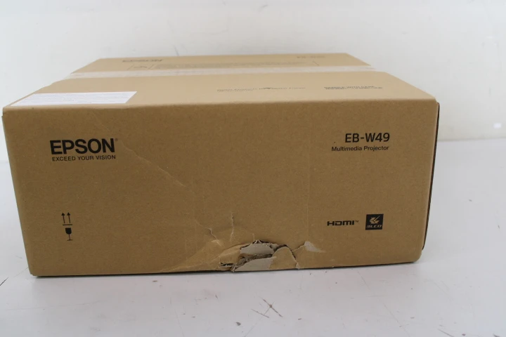 SALE OUT.  | Epson EB-W49 | WXGA (1280x800) | 3800 ANSI lumens | White | DAMAGED PACKAGING | Lamp warranty 12 month(s)