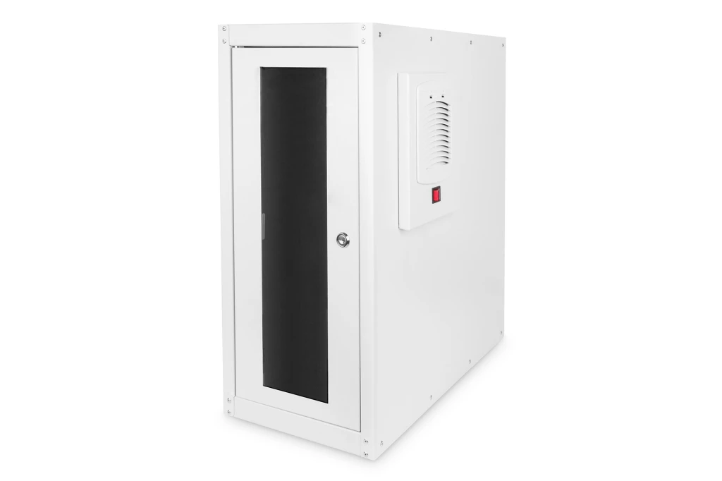 Digitus Computer housing with in-built filter fan and levelling feet | DN-CC 9002 | Light grey