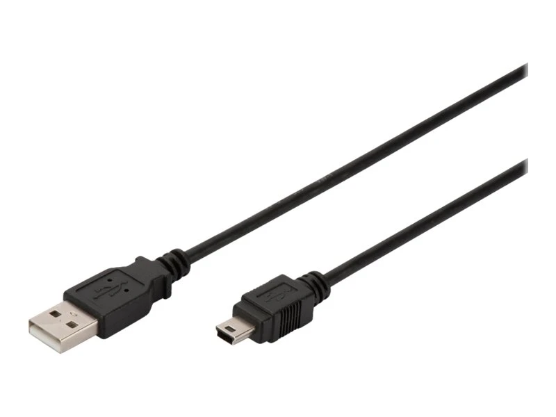 Digitus Connection Cable, 1.8 m | AK-300108-018-S | USB Type A to USB Mini B