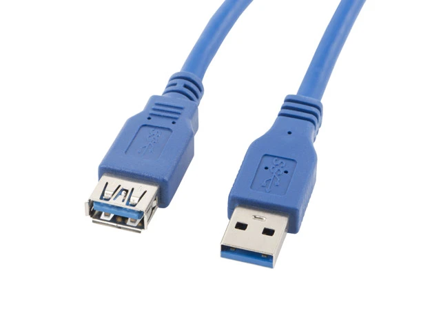 Lanberg USB-A 3.0 Cable, 3 m | CA-US3E-10CC-0030-B | USB Type-A to USB Type-A
