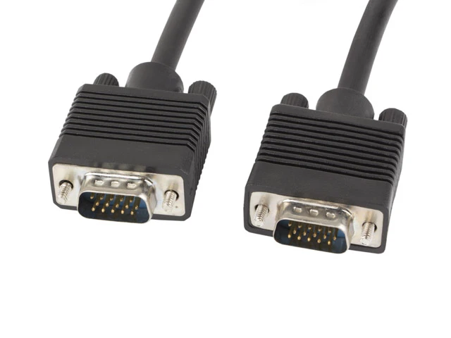 Lanberg VGA Cable, Dual-Shielded Ferrite Core | CA-VGAC-10CC-0018-B | VGA to VGA | 1.8 m