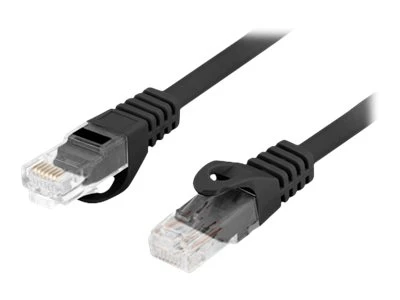 Lanberg Patchcord Cat.6 UTP LSZH CU | PCU6-10CU-0100-BK | 1 m