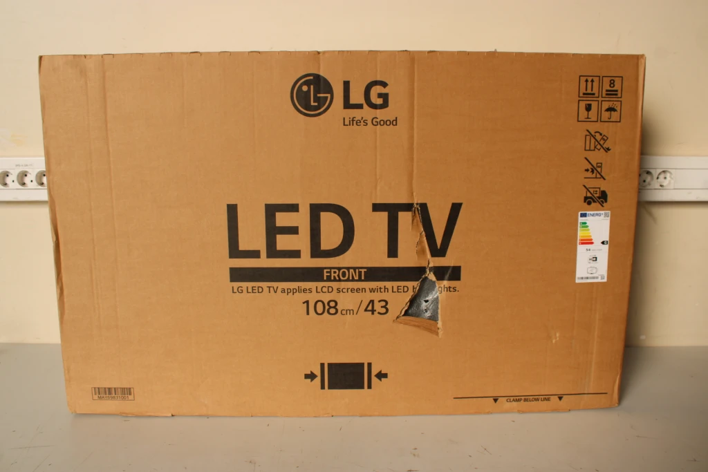 SALE OUT. LG 43UN640S0LD 43“ 3840x2160/300cd/m2/ HDMI RF | LG DAMAGED PACKAGING