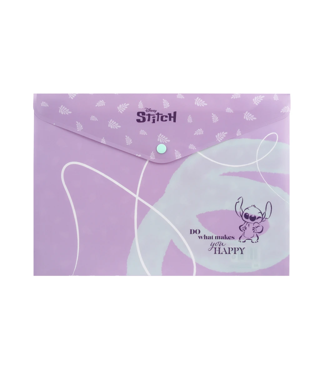 Klõpsuga ümbrikkaustik COOLPACK STITCH, A4, PP
