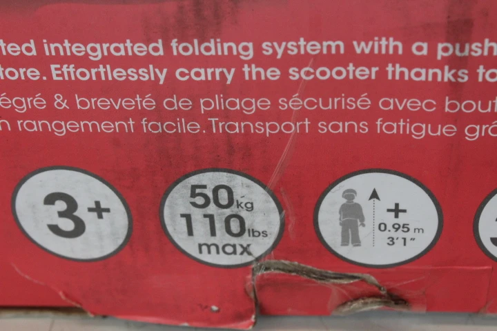 SALE OUT. GLOBBER scooter Primo Foldable red, 430-102 | Globber Red | DAMAGED PACKAGING | Scooter | Primo Foldable 430-102