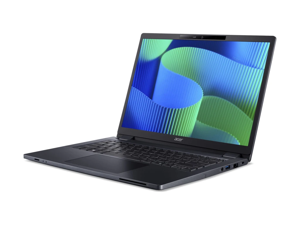 Acer TravelMate TMP414-53-G2-TCO-585Q 16“ WUXGA IPS i5-120U/16GB/SSD 256GB/Intel Iris Xe/Win11Pro/Eng kbd/FP/LTE/Blue/3Y Warranty | Acer