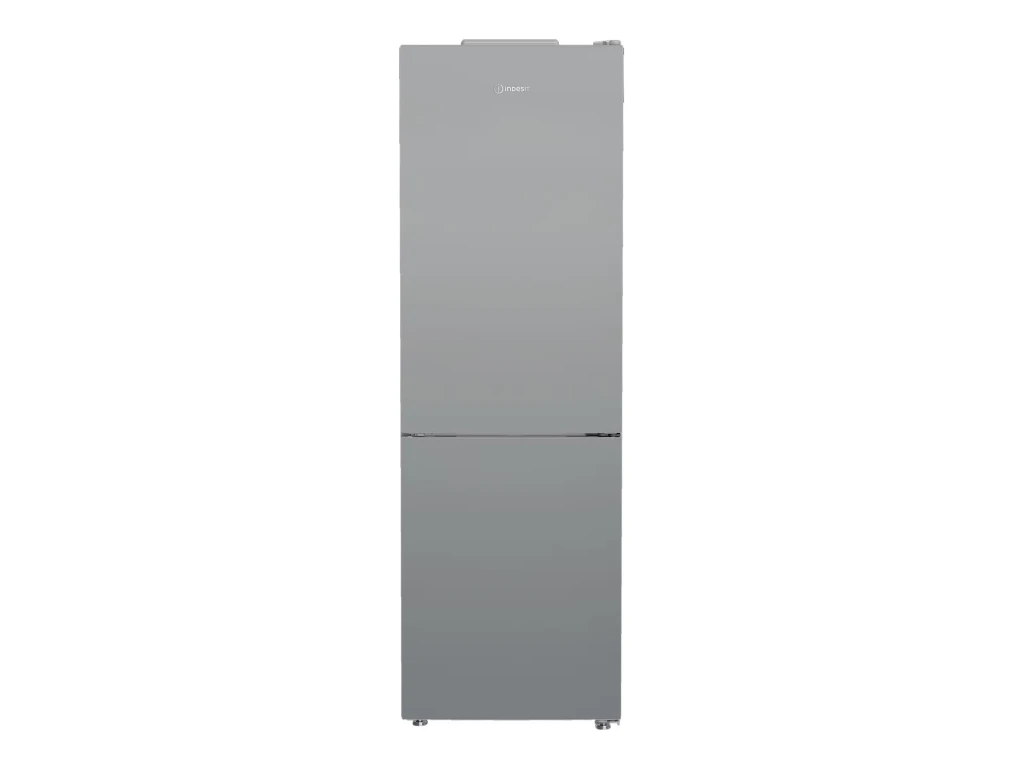 INDESIT Refrigerator | INK 25361 S4E | Energy efficiency class E | Free standing | Combi | Height 186.5 cm | No Frost system | Fridge net capacity 210 L | Freezer net capacity 106 L | 37 dB | Silver