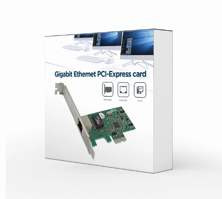 Gembird Gigabit Ethernet PCI-Express card, Realtek chipset | NIC-GX1