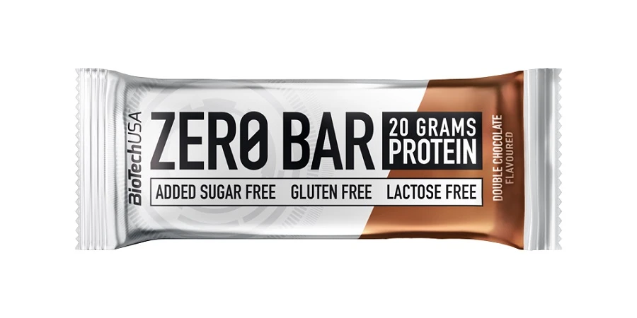 BIOTECH USA Proteiinibatoon Zero, topeltšokolaadi maitseline, 50 g (kogus 2 tükki)