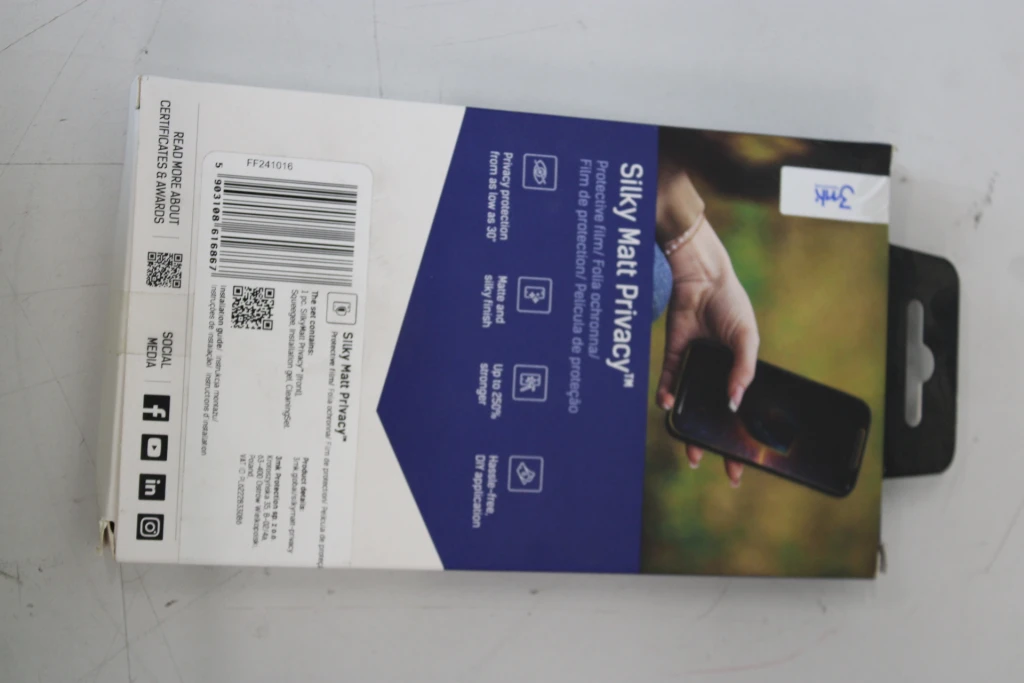 SALE OUT. 3MK Silky Matt Privacy Sam A16 Privacy Film | 3MK Silky Matt Privacy | Samsung | Galaxy A16 | Black | DAMAGED PACKAGING | Privacy film