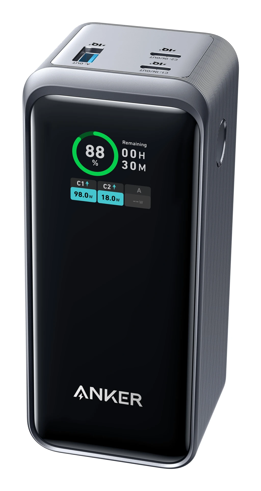 Anker Power Bank, 200 W | Prime | 20000 mAh | Black