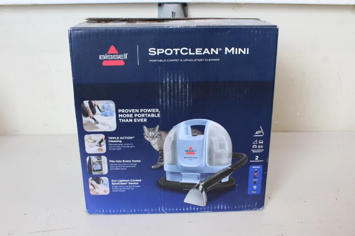 SALE OUT. Bissell SpotClean Mini Select Carpet and Upholstery Washer | Bissell | SpotClean Mini Select Carpet and Upholstery Washer | 4103N | Corded operating | Washing function | 280-330 W | Lake Blue | 23 month(s) | DAMAGED PACKAGING