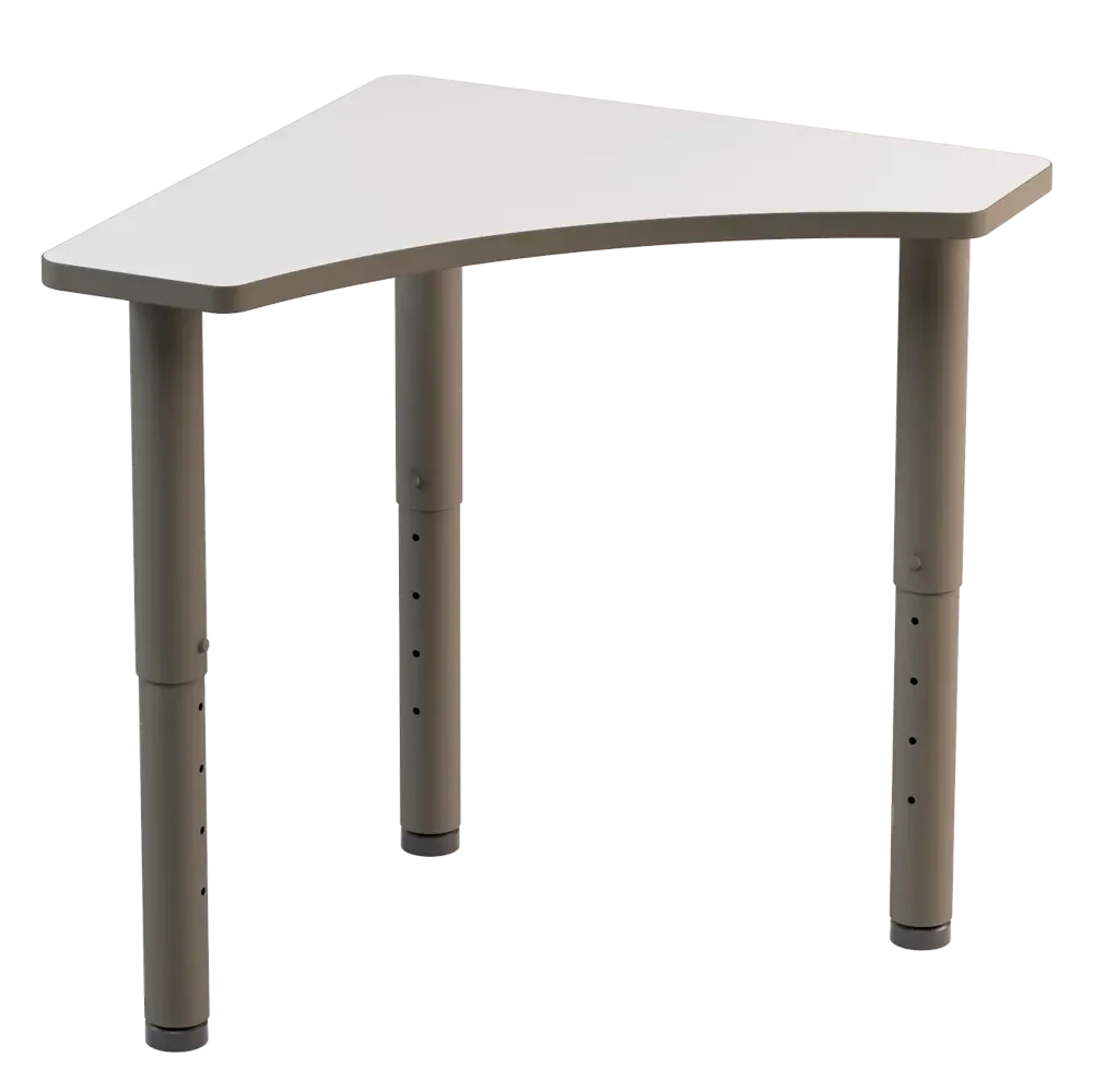Laud SPICA, reguleeritav, 70x70 cm (T2-T6) valge