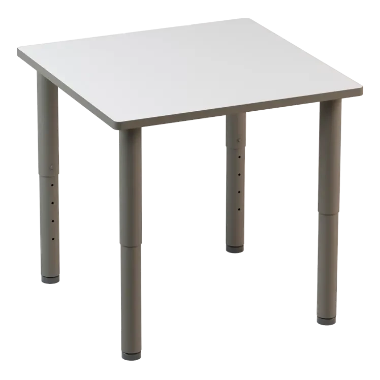 Kirjutuslaud 80x60 cm (T2-T6), reguleeritav, valge