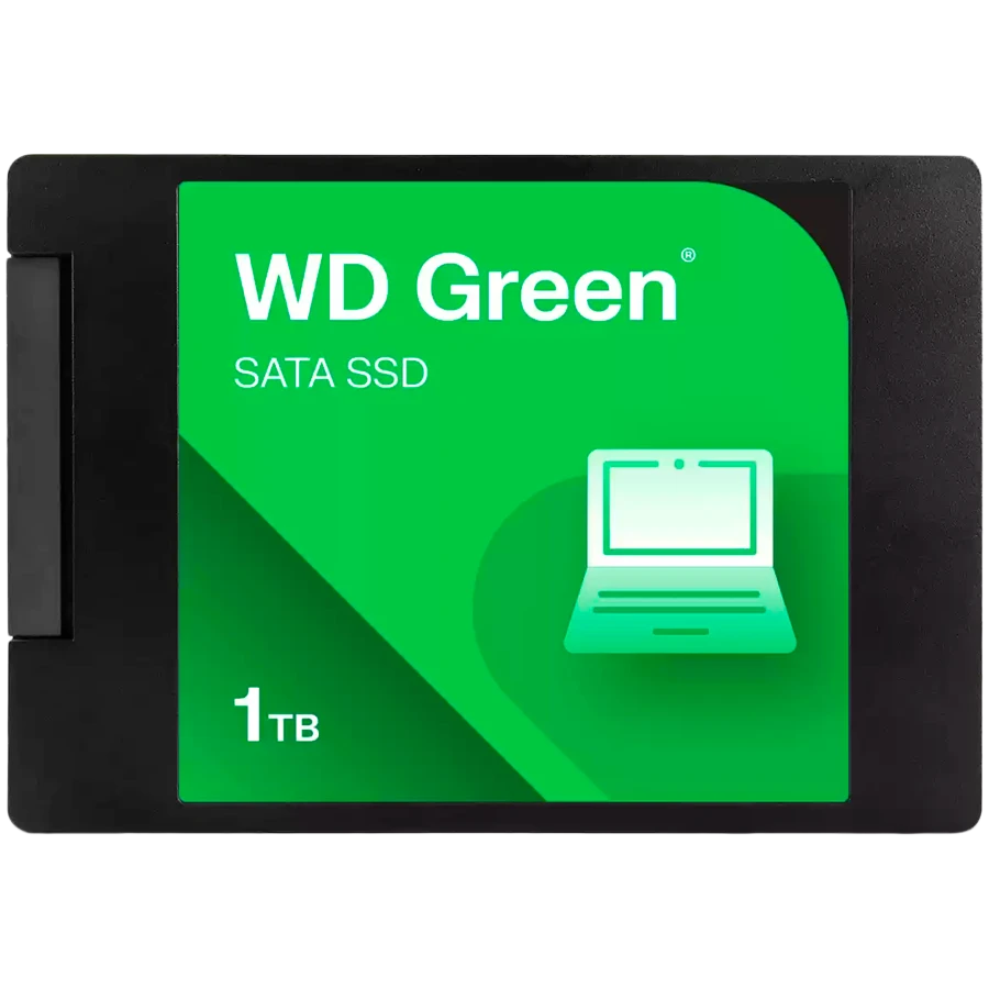 SSD WD Green (2.5'', 1TB, SATA 6Gb/s)