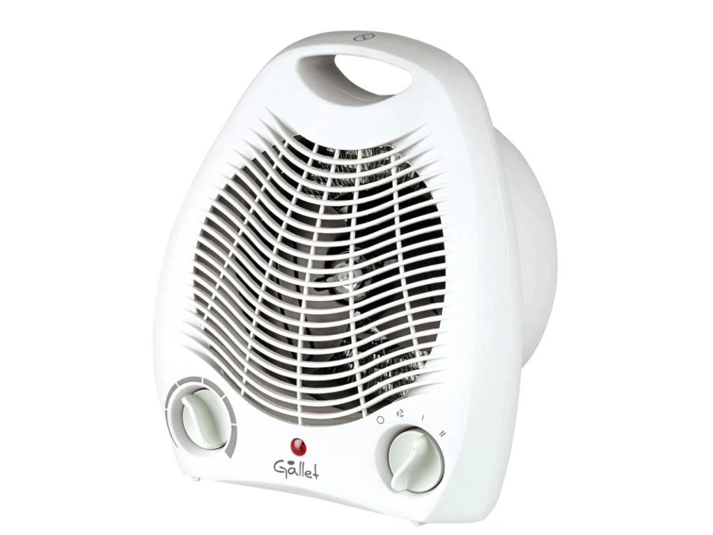 ETA Heater with Adjustable Thermostat | GALH500 | Fan heater | 200 W | Number of power levels 2 | White