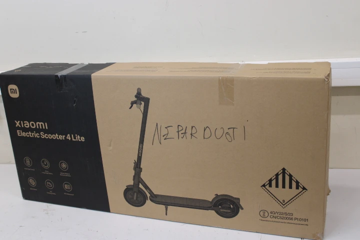 SALE OUT. Xiaomi Electric Scooter 4 Lite EU | Xiaomi Electric Scooter 4 Lite EU | 300 W | 25 km/h | 8.5 " | 3 month(s) | Black | USED AS DEMO, DAMAGED PACKAGING