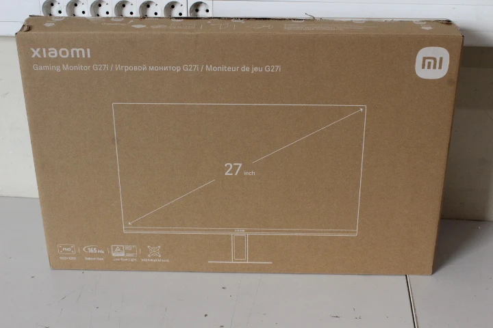 SALE OUT. Xiaomi Gaming Monitor G27i 27" IPS LCD 1920x1080/16:9/250 nits/HDMI/Black/ | Xiaomi | Monitor | G27i | 27 " | IPS | 165 Hz | 1 ms | 1920 x 1080 pixels | 250 cd/m² | HDMI ports quantity 1 | Black | Warranty 3 month(s) | USED, MISSING POWER ADAPTER
