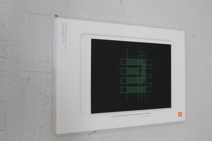 SALE OUT. Xiaomi Mi LCD Writing Tablet 13.5" | Xiaomi Mi LCD Writing Tablet | 13.5 " | LCD | DEMO, SCRATCHES ON BACK | Black Board/Green Font | It has no memory - you write one page, then delete it completely with one button; The life of the button battery is about a year when the display is cleared 100 times a day
