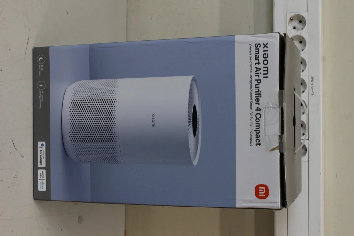 SALE OUT. Xiaomi Smart Air Purifier 4 Compact EU | Xiaomi Smart Air Purifier 4 Compact EU | 27 W | Suitable for rooms up to 16-27 m² | White | DEMO, DAMAGED PACKAGING, MISSING: POWER ADAPTER AND MANUALS