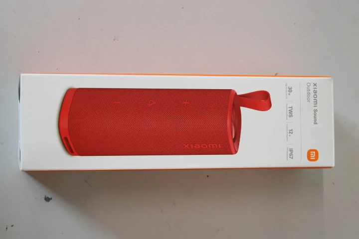 SALE OUT. Xiaomi Sound Outdoor, Red | Xiaomi Sound Outdoor | QBH4263GL | USED, MISSING MANUALS AND USB CABLE | 30 W | Waterproof | Bluetooth | Red | Portable | Wireless connection