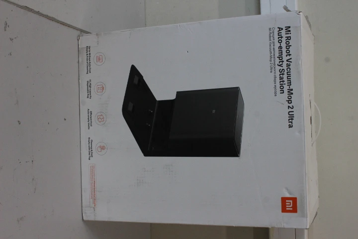 SALE OUT. Xiaomi Mi Robot Vacuum-Mop 2 Ultra Auto-empty station | Xiaomi | Auto-Empty Station | Black | USED