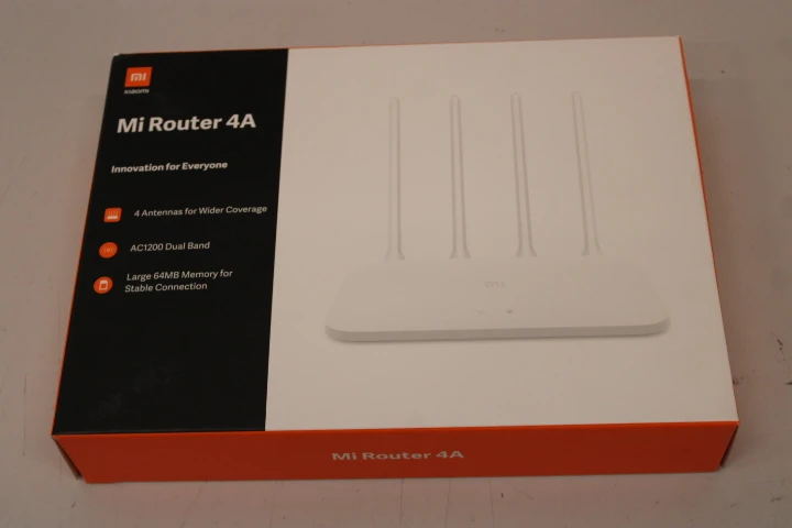 SALE OUT. Xiaomi Mi Router 4A | Xiaomi Mi Router 4A | 802.11ac | 300 Mbit/s | Ethernet LAN (RJ-45) ports 3 | MU-MiMO Yes | Antenna type 4 External Antennas | 6 month(s) | DEMO, MISSING MANUALS