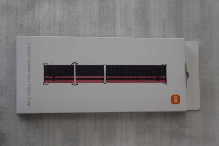 Xiaomi Braided Quick Release Strap | Rose purple | Stainless Steel/Nylon | Fits wrists 140-200 mm