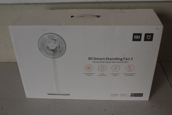 SALE OUT. Xiaomi Mi Smart Standing Fan 2 EU | Xiaomi Mi Smart Standing Fan | 2 | Stand Fan | DEMO | White | Oscillation | 15 W