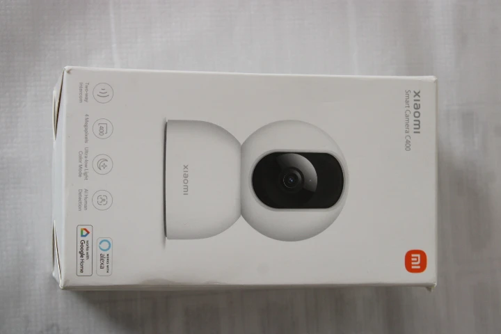 SALE OUT. Xiaomi Smart Camera C400 | Xiaomi Smart Camera | C400 | 3 month(s) | Dome | 4 MP | 1.4mm | H.265 | MicroSD, max. 256 GB | White USED, MISSING ACCESSORIES