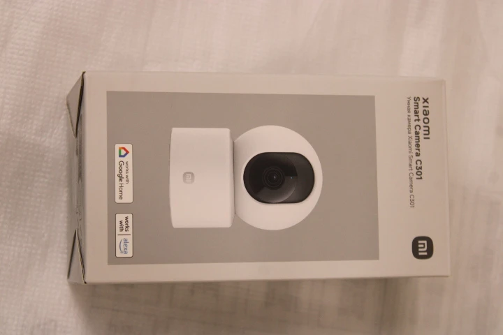 SALE OUT. Xiaomi Smart Camera C301 | Xiaomi Smart Camera | C301 | 3 month(s) | Dome | 3 MP | MJA1 security chip | H.265 | MicroSD (up to 256 GB) | USED AS DEMO, MISSING ACCESSORIES
