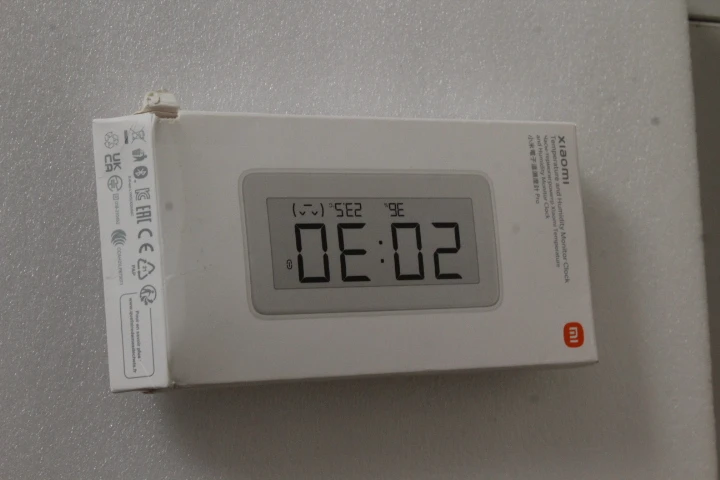 SALE OUT. Xiaomi Mi Temerature and Humidity Monitor Pro | Xiaomi Mi Temerature and Humidity Monitor Pro | White | USED, DIRTY, DAMAGED PACKAGING, MISSING MANUALS