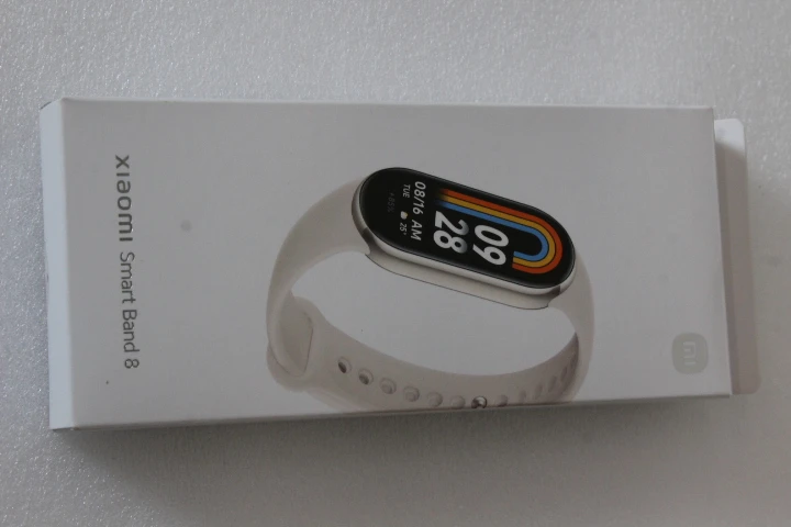 SALE OUT. Xiaomi Smart Band 8, Champagne Gold | Xiaomi Smart Band 8 | Fitness tracker | AMOLED | Touchscreen | Heart rate monitor | Activity monitoring Yes | Waterproof | Bluetooth | USED, DIRTY | Champagne Gold