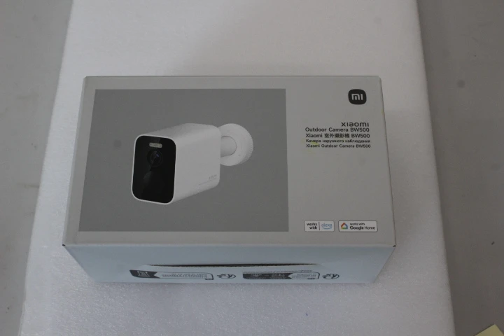 SALE OUT. Xiaomi Outdoor Camera BW500 | Xiaomi Camera | BW500 | 3 month(s) | Bullet | 4 MP | F/1.6 | IP67 | H.265 | USED,SCRATCHED, MISSING: STICKER, INNER PACKAGING AND MANUALS