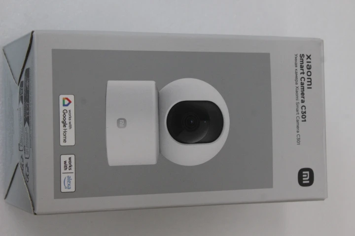 SALE OUT. Xiaomi Smart Camera C301 | Xiaomi Smart Camera | C301 | 3 month(s) | Dome | 3 MP | MJA1 security chip | H.265 | MicroSD (up to 256 GB) | USED, LIGHT SCRATCHES, MISSING CHARGING CABLE