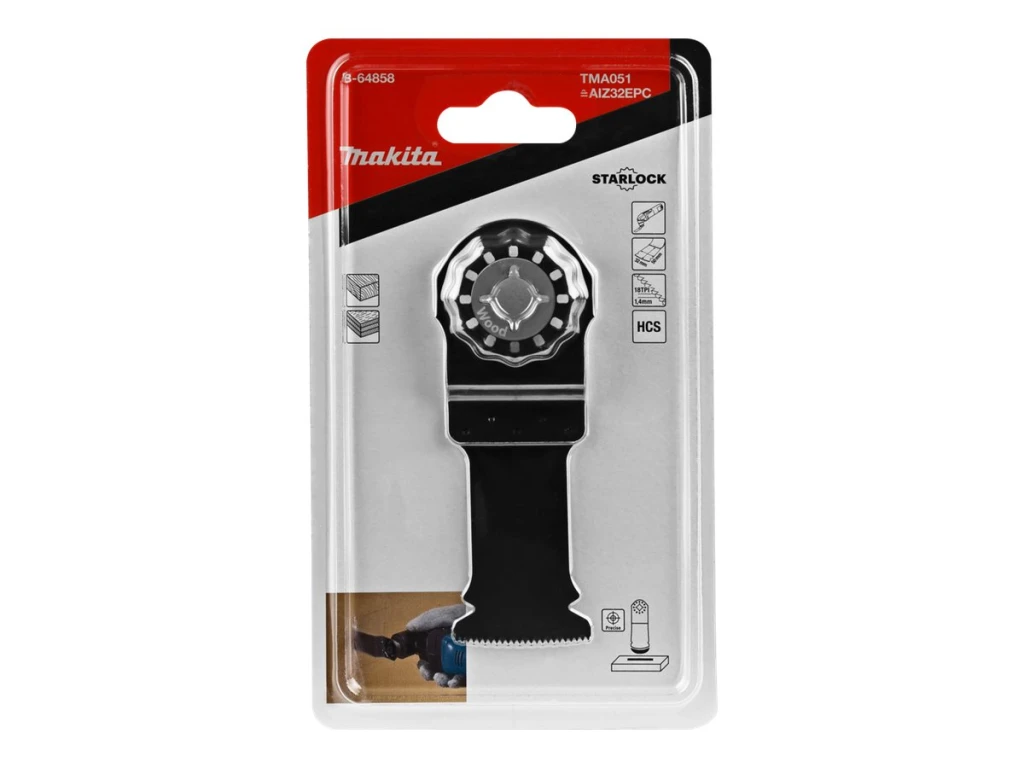 MAKITA MT PUT-CUT SAW BLADE HCS 32mm x 50mm | Makita