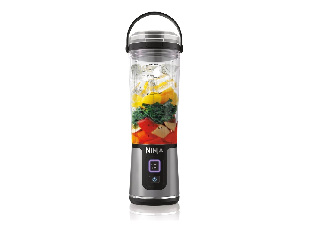 NINJA | Portable Cordless Blender | BC151EUBK | Portable | Jar material BPA-free | Jar capacity 0.53 L | Ice crushing | Black/Grey