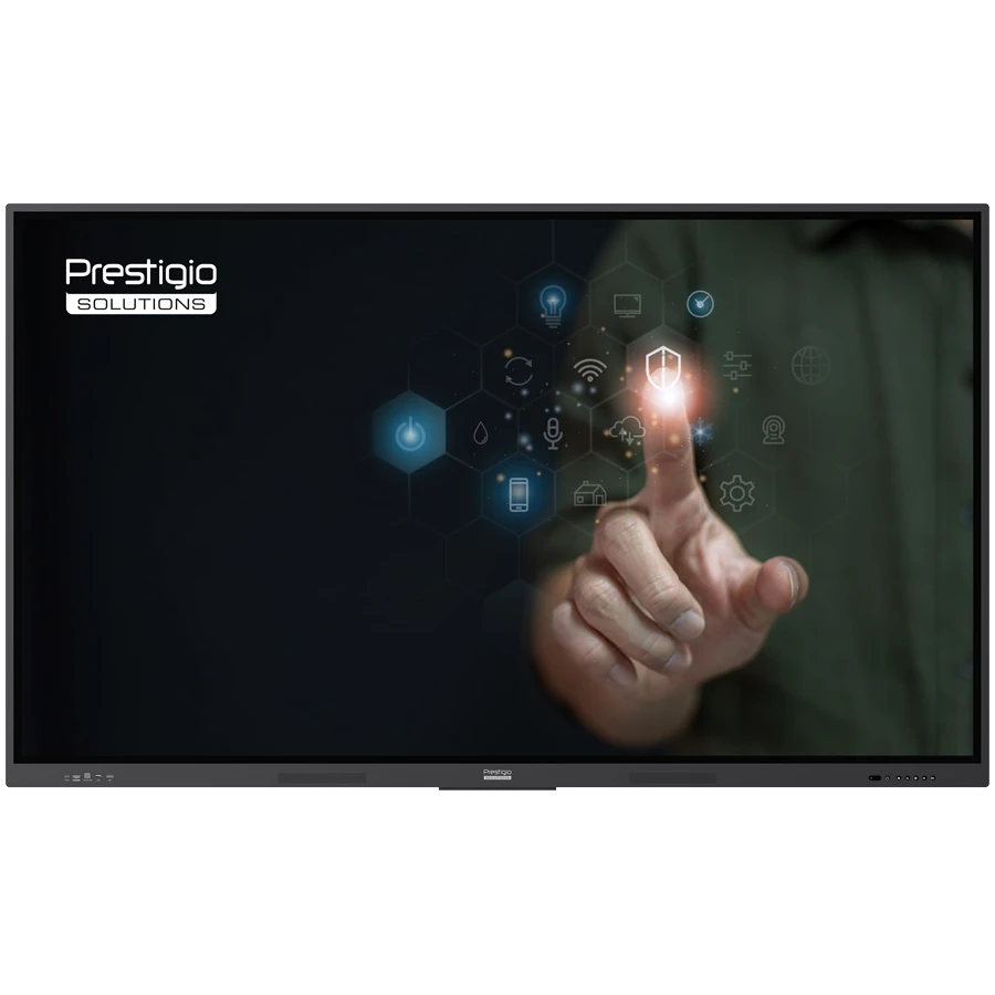 PRESTIGIO SOLUTIONS Multiboard 75" Light Series UHD 4K, Android 13.0, Wi-Fi, 40TP, touch pen