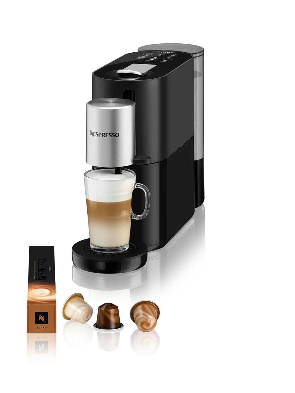 Krups XN9808 Atelier Nespresso capsule machine black | Krups