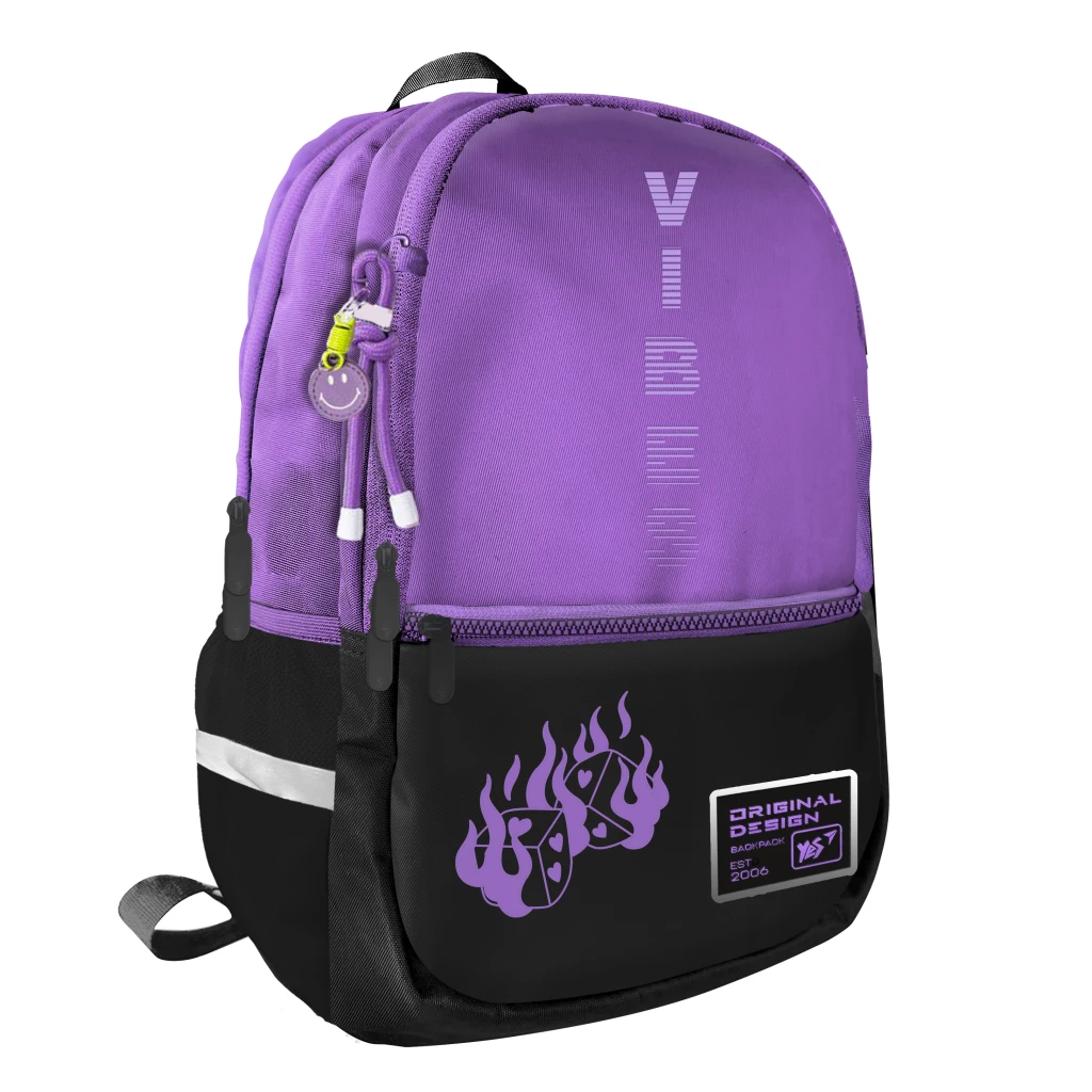 Koolikott YES T-113 Lilac Cubes