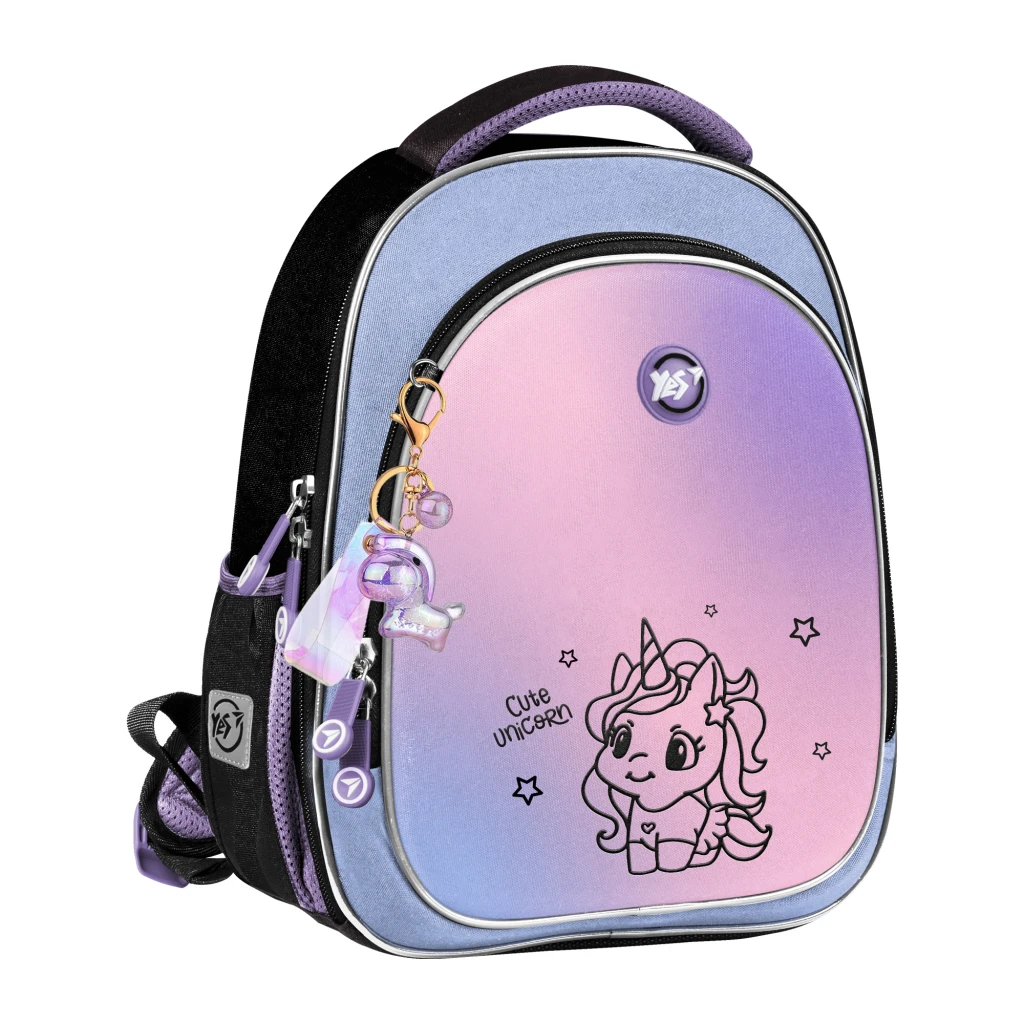 Kooli poolraamiga seljakott YES S-109 Cute Unicorn